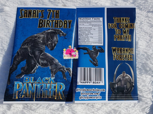 Black Panther Chip Bag