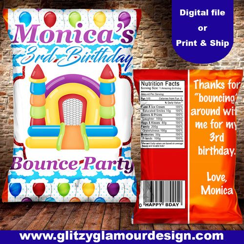 Bounce House Chip Bag