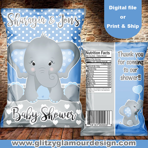 Elephant Baby Chip Bag
