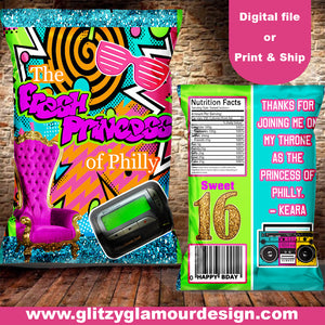 Fresh Princess Chip Bag