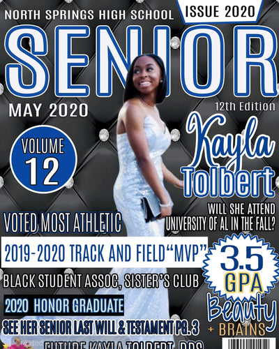 Graduation Magazine cover