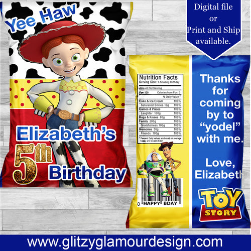 Toy Story Jessie Chip Bag
