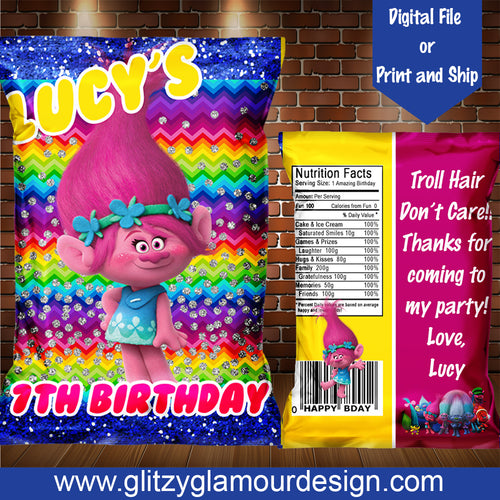 Poppy (Trolls) Chip Bag