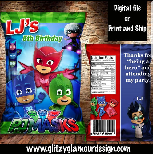 PJ Masks Chip Bag