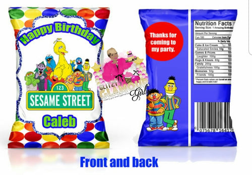 Sesame Street Chip Bag