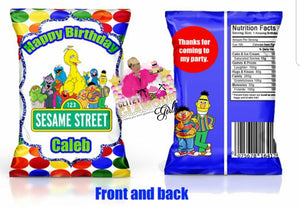 Sesame Street Chip Bag