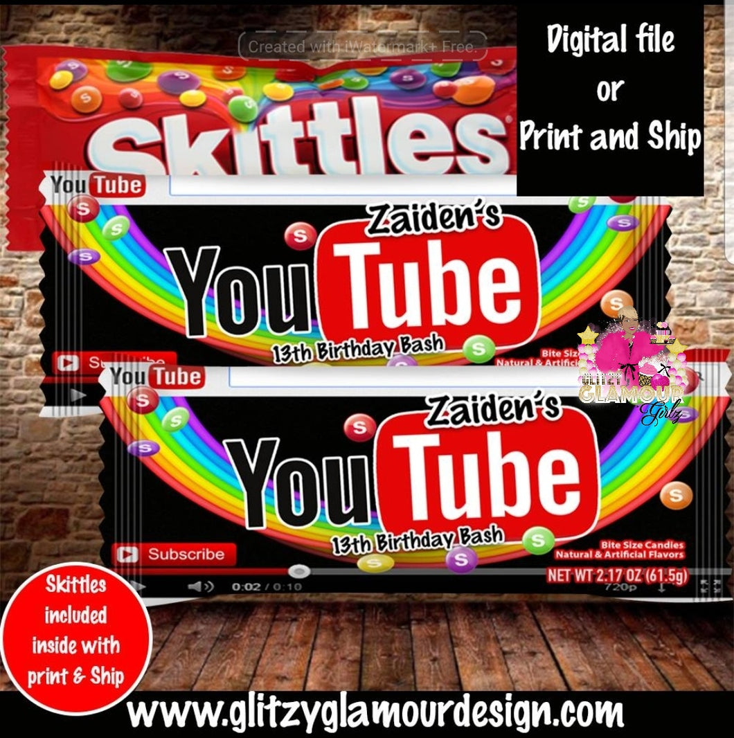 YouTube Full Size Skittles