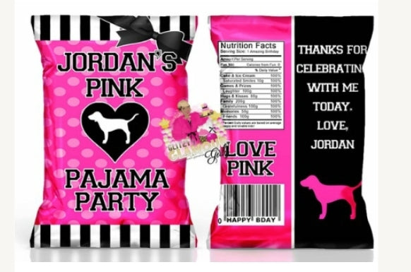 Victoria's Secret Pink Chip Bag