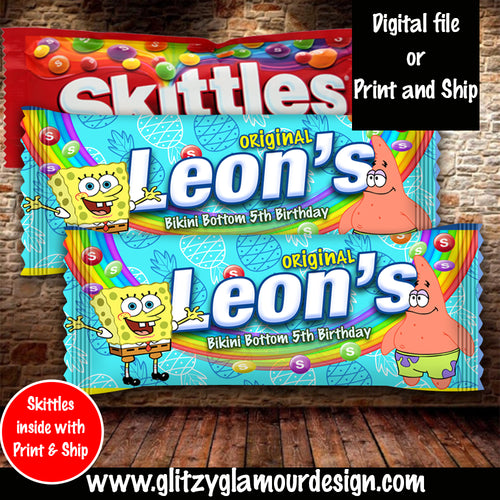 Spongebob Full Size Skittles