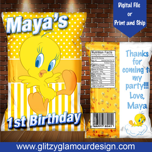 Looney Tunes Tweety Bird Chip Bag