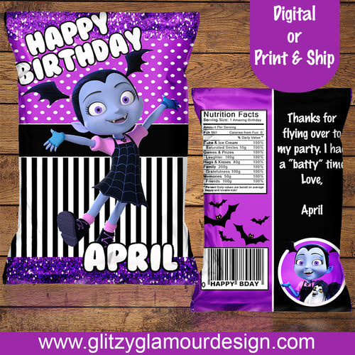 Vampirina Chip Bag