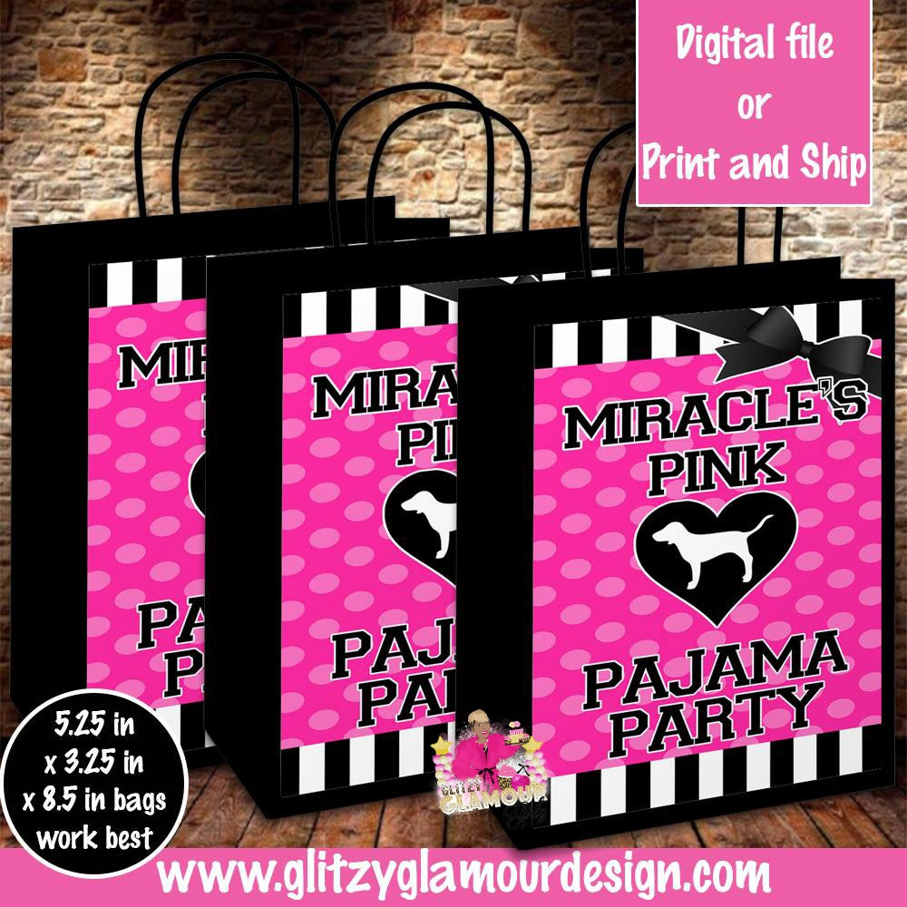 Victoria's Secret Pink gift bag