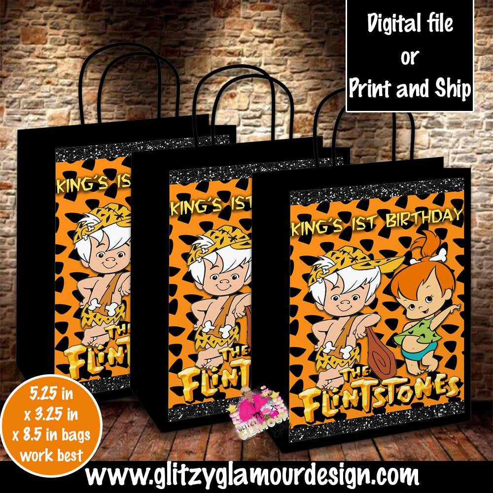 Flintstones (Pebbles and Bam Bam) gift bag