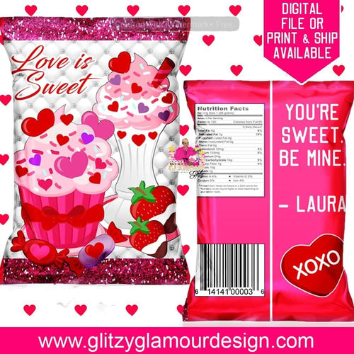 Valentine Chip Bag