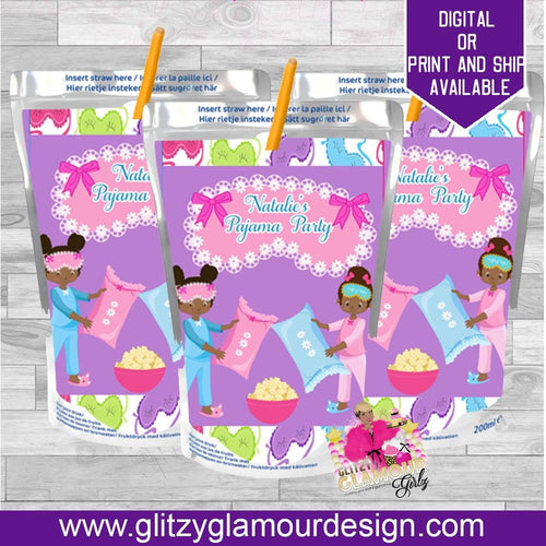 Pajama/Slumber Party Capri Sun