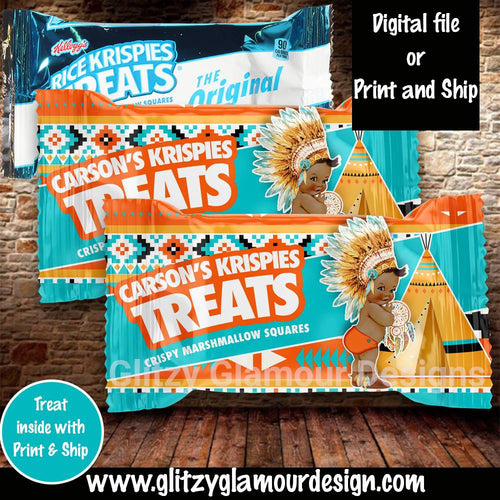 African American Boho Tribal Rice Krispies