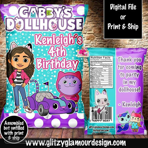 Gabby's Dollhouse Chip Bag